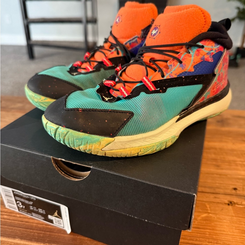 Kids Jordan Zion 1 Project Z Basketball Sneakers Youth Size 3